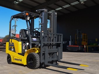 Bán, cho thuê xe nâng điện Komatsu mới và cũ tại Hải phòng, Hà nội và các tỉnh phía bắc.