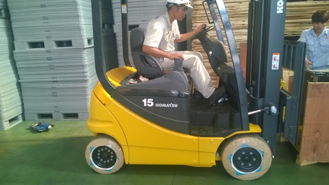 khái niệm cơ bản về xe nâng điện 1.5 tấn Komatsu